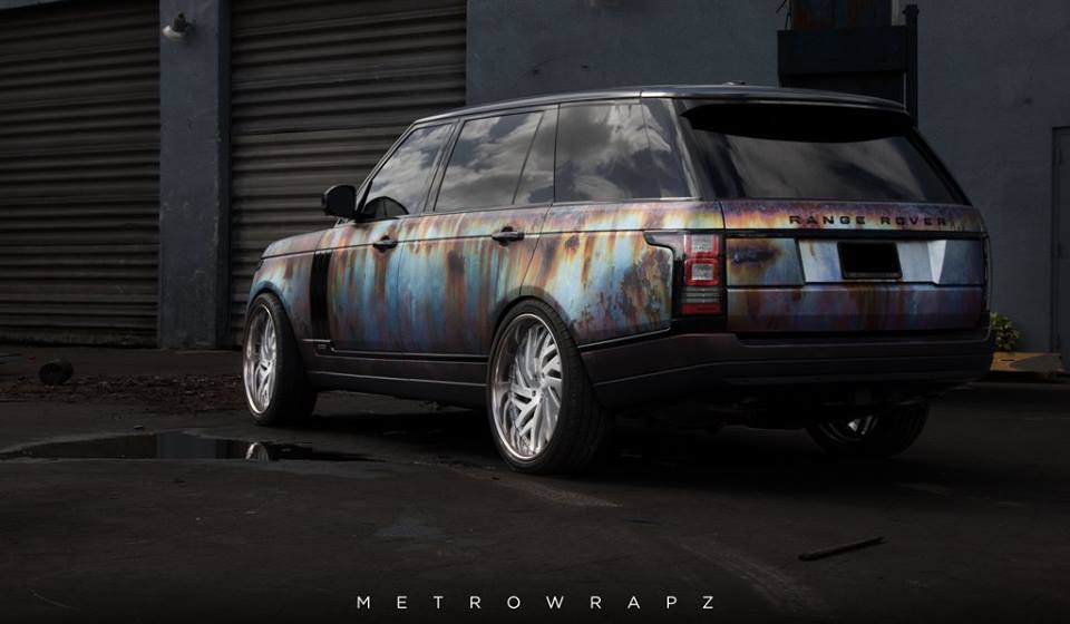 Dawn to Rust! - MetroWrapz frustra un Range Rover Sport