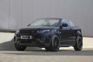 Range Rover Evoque Convertible with H & R Sport Springs
