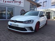 VW Golf 7 GTI ClubSport con 20 Zoller & Rieger Parts