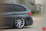 Vossen VFS-10 rims & lowering on the BMW F31 Touring