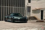 21 inch Vossen HC-2 forged wheels on the Audi R8 V10 Plus