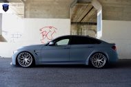 Krasses Outfit &#8211; mattgrauer BMW 428i auf RXF10 Felgen