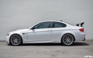 BMW E92 M3 in mineral white from Tuner European Auto Source