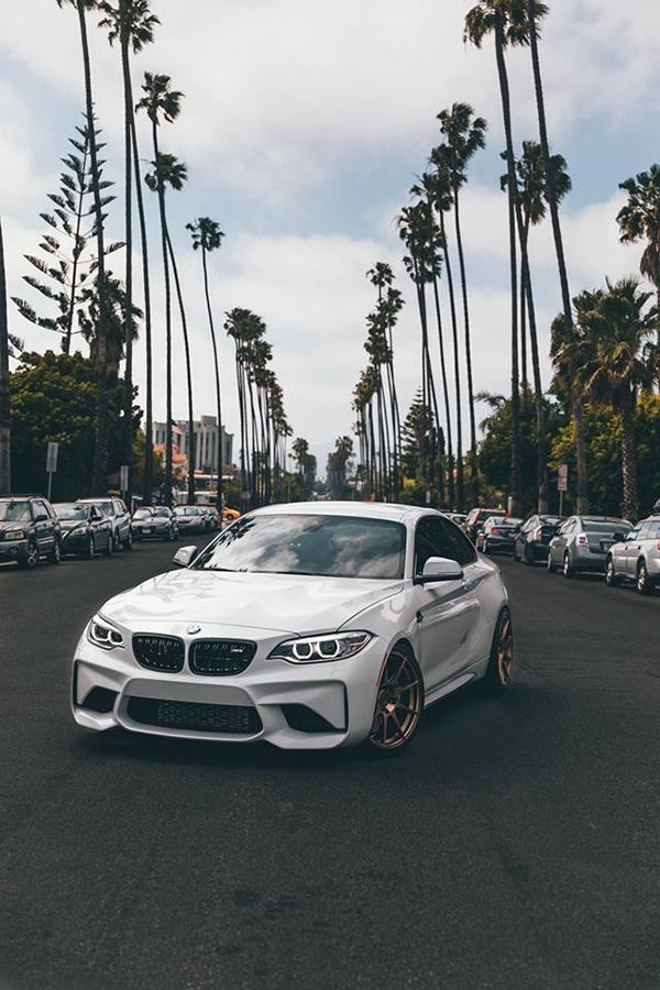 Discreet - BMW M2 F87 Coupe on 19 inch ZF02 Zito Wheels