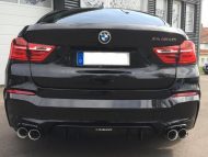 Diepe BMW X4 M40i (F26) van tuner TVW Car Design