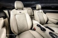 Super classy - new interior from Carlex for this Ford Mustang