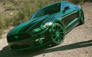 "الآلة الخضراء" - سيارة ترون فورد موستانج جي تي الرائعة