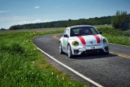Im VW Beetle 5C sorgt H&#038;R für ein sportliches R-lebnis