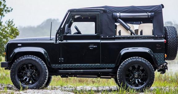 Funky - "Project Viper" is a Land Rover Defender with LS3 V8