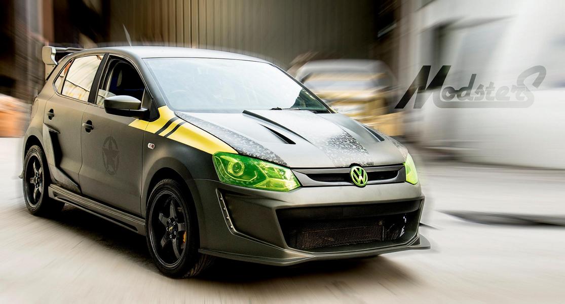 Pseudo VW Golf R? Modsters tuning VW Polo F-86 SABRE