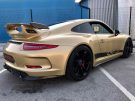 Porsche 911 992 GT3 Metallic Platinum Gold Folierung Tuning 135x101