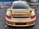 Porsche 911 998 GT3 Metallic Platinum Gold Folierung Tuning 135x101