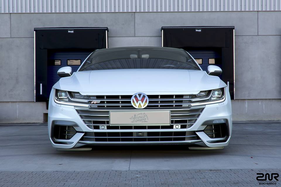 الأعلى – أول ضبط افتراضي على سيارة VW Arteon الجديدة