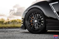 Dezent &#8211; Vossen Wheels VWS-2 Felgen an Nissan GT-R