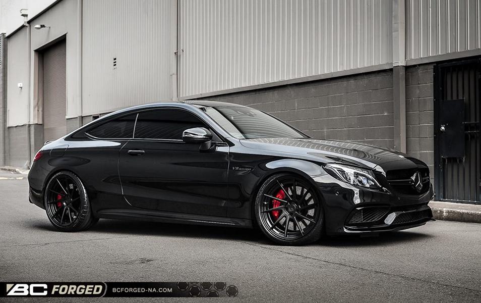 BC Forged Wheels HCA210 on Mercedes Benz C63S Coupe