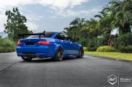 Powerful - 650PS BMW E92 M3 Coupe on HRE P101 rims
