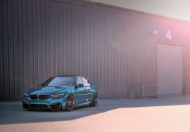Ruote forgiate Atlantis Blue & Brixton sulla BMW M3 F80