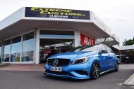 Mercedes A-Class on Motec rims & Airforce Suspension