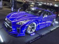 Nissan GT R Kuhl Racing Tron Car 2018 Bodykit 1 190x143