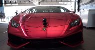 Video: Pink Turbo Lamborghini Huracan with world record