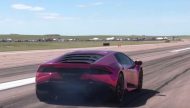 Video: Pink Turbo Lamborghini Huracan with world record