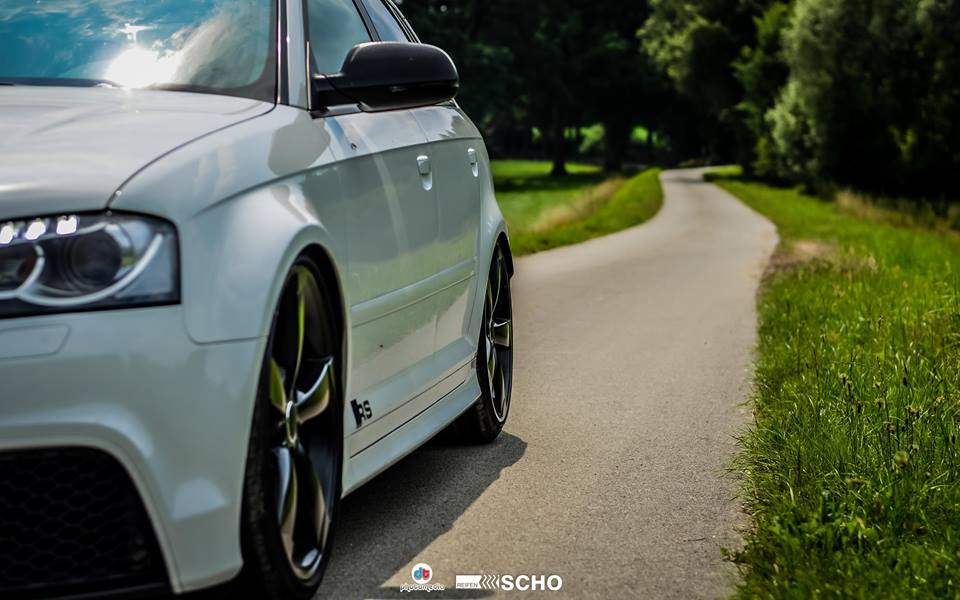 Pneumatico SCHO Audi RS3 Sportback con sospensione coilover