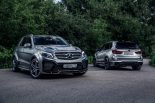 In alto: Mercedes-Benz GLE SUV (W166) con Renegade Bodykit