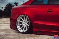 Vossen Wheels VWS-1 Alu's Audi S5 Coupe with Airride