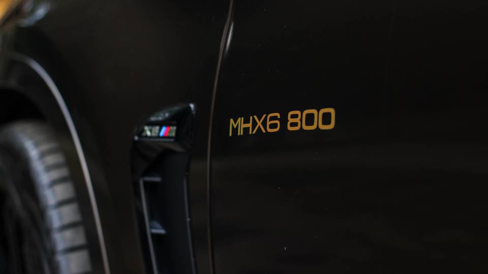 Parte extrema - 823 PS MANHART MHX6 800 BMW X6M