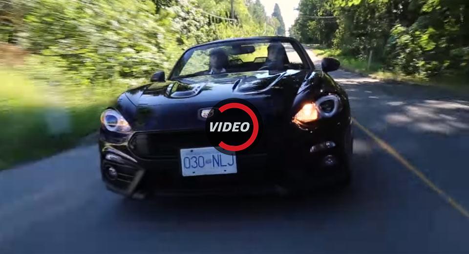 Video: Test &#8211; 220 PS im leichten Abarth Fiat 124 Spider