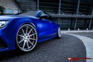 Audi RS7 Sportback Mattblau Ferrada FR4 Felgen Tuning 3 190x126