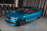 BMW M760Li Individual Long Beach Blue Tuning 2 155x103
