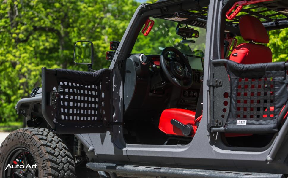 Partie puissante - Jeep Wrangler Rubicon de Tuner Auto Art