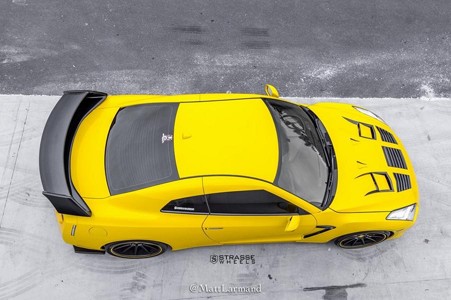 Nissan GT R Strasse R10 Tuning Yellow Wrap 5