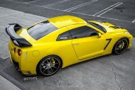 Nissan GT R Strasse R10 Tuning Yellow Wrap 6 190x127
