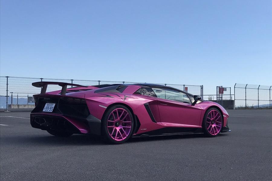 Locked & Lavender - Pink Lamborghini Aventador SV