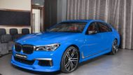 Santorini Blue BMW M760LI G12 Tuning 3D Design 4 190x107
