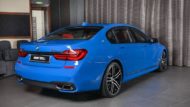 Santorini Blue BMW M760LI G12 Tuning 3D Design 6 190x107