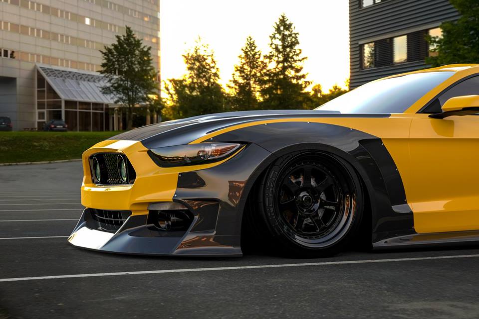 Clinched Carbon Widebody Ford Mustang GT Tuning 2017 9 Mehr geht nicht   Clinched Widebody Ford Mustang GT