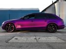 Audi A4 Avant B8 Tuning Purple Pink mattschwarz Folierung 6 135x101 Unübersehbar   Audi A4 Avant in Purple Pink und mattschwarz