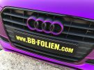 Audi A4 Avant B8 Tuning Purple Pink mattschwarz Folierung 7 135x101 Unübersehbar   Audi A4 Avant in Purple Pink und mattschwarz