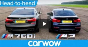 Video: nessuna possibilità - BMW M760Li contro BMW M3 Competition