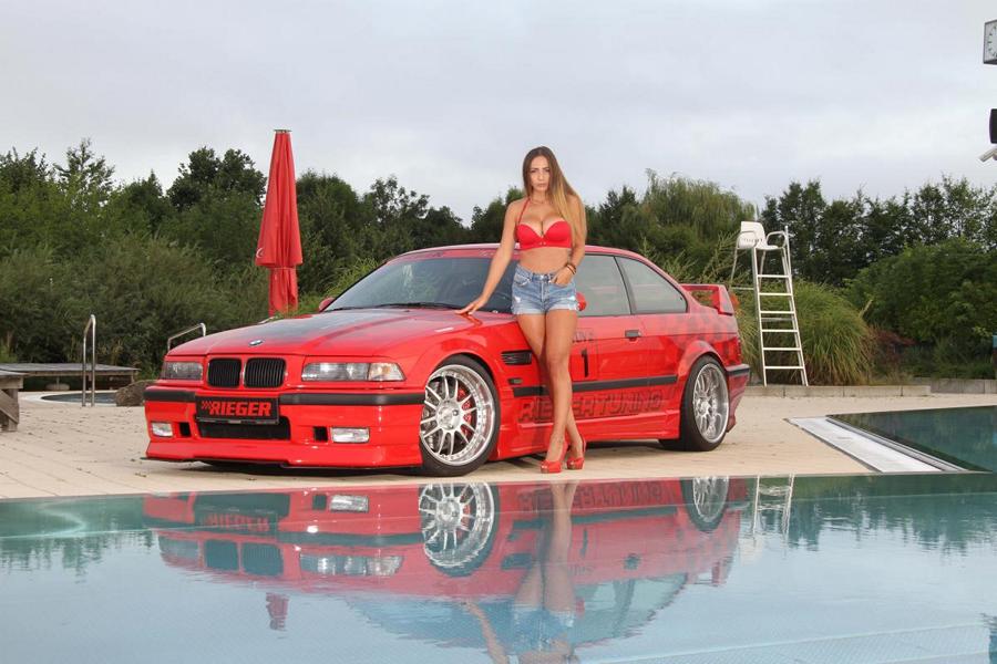 Powerfully inflated - Breitbau BMW E36 M3 by Rieger Tuning
