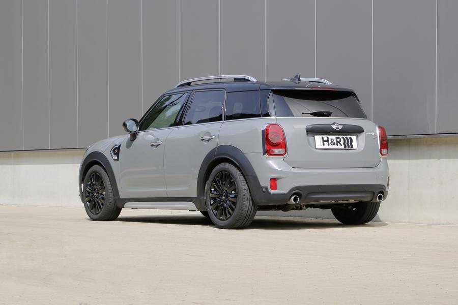 Decent lower - Mini Countryman (FMX) with H & R Sport Springs