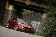 Sakhir Orange BMW M4 Coupe Z Performance Wheels Tuning 4 190x127