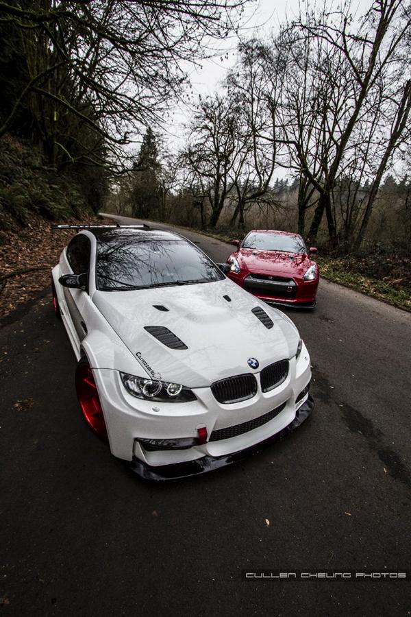 Widebody BMW E92 M3 OEM Style Nissan GT R Tuning 3