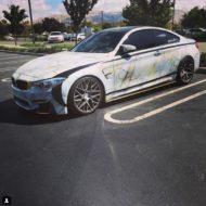 BMW M4 F82 Coupe Marble Wrap Look Tuning 5 190x190