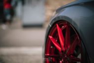 Perfekt &#8211; Mercedes C45 AMG auf Rohana RF1 Felgen in rot