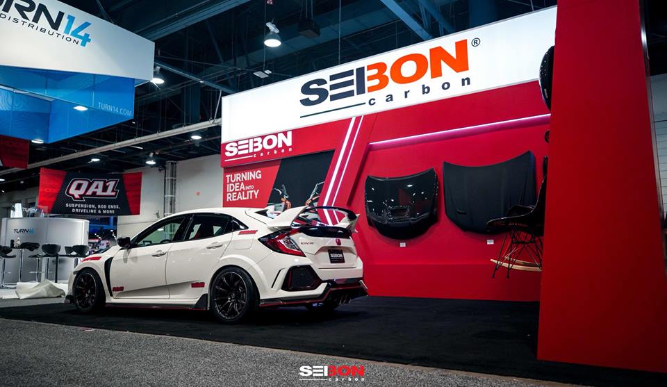 Dezent &#8211; Seibon Carbon Parts am neuen Honda Civic Type R