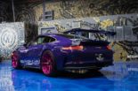 Ultravioleter Porsche 911 GT3 RS ADV5.2 M.V2 Tuning Felgen 12 155x103 Krass   Ultravioleter Porsche 911 GT3 RS auf pinken Felgen